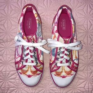 Coach “C” Logo “Barrett” Multicolor Sneaker 9.5B